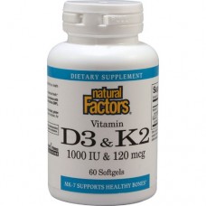 Factors Vitamin D3 & K2